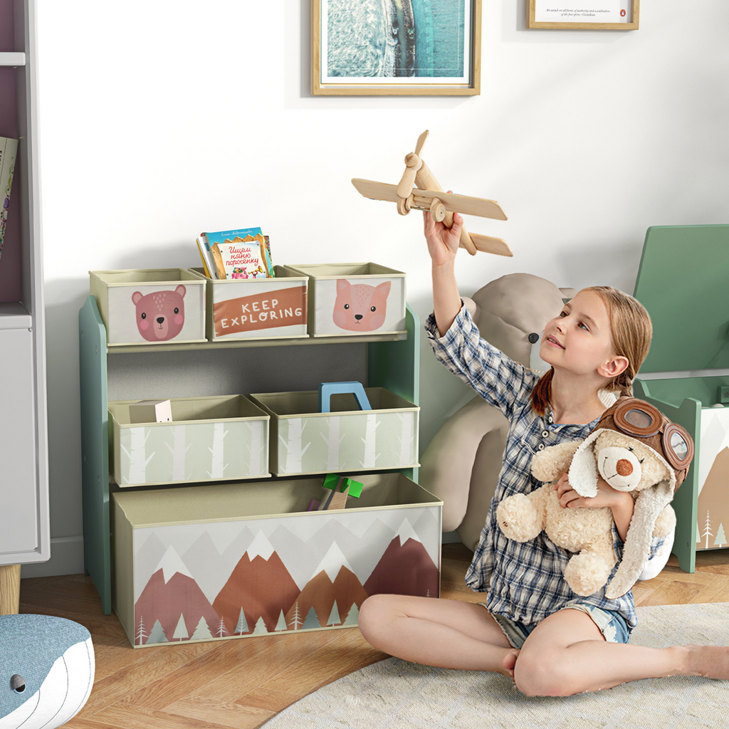 ZONEKIZ Childrens Toy Storage Organiser