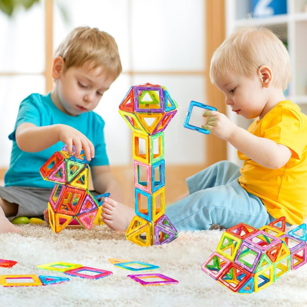110pcs Magnetic Building Blocks, Children's Toys UK