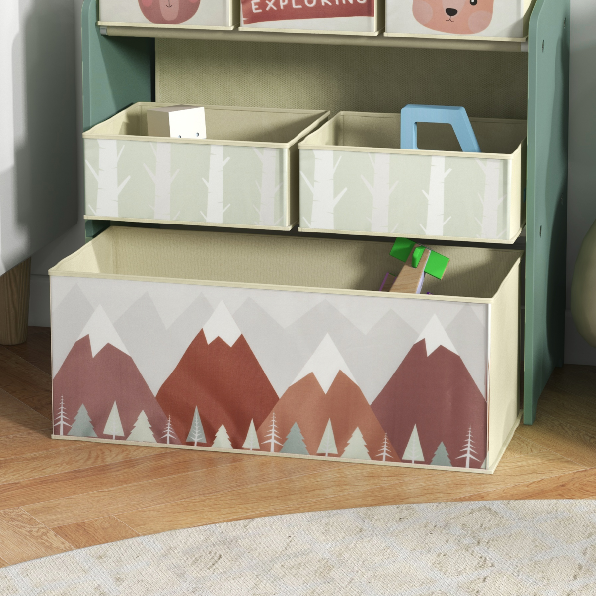 ZONEKIZ Childrens Toy Storage Organiser