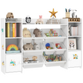 AIYAPLAY Kids Toy Storage Organiser with 8 Removable Storage Boxes