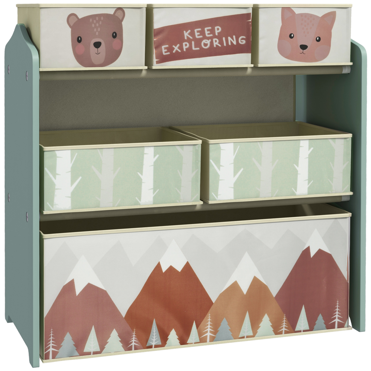 ZONEKIZ Childrens Toy Storage Organiser